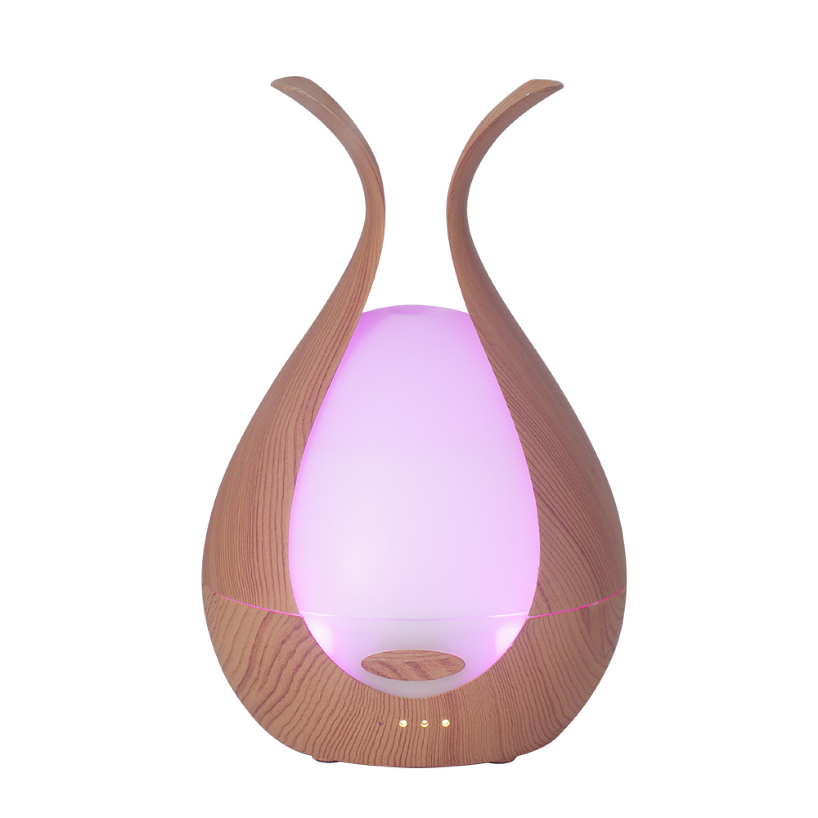 Control button detail on the Timeless ultrasonic diffuser