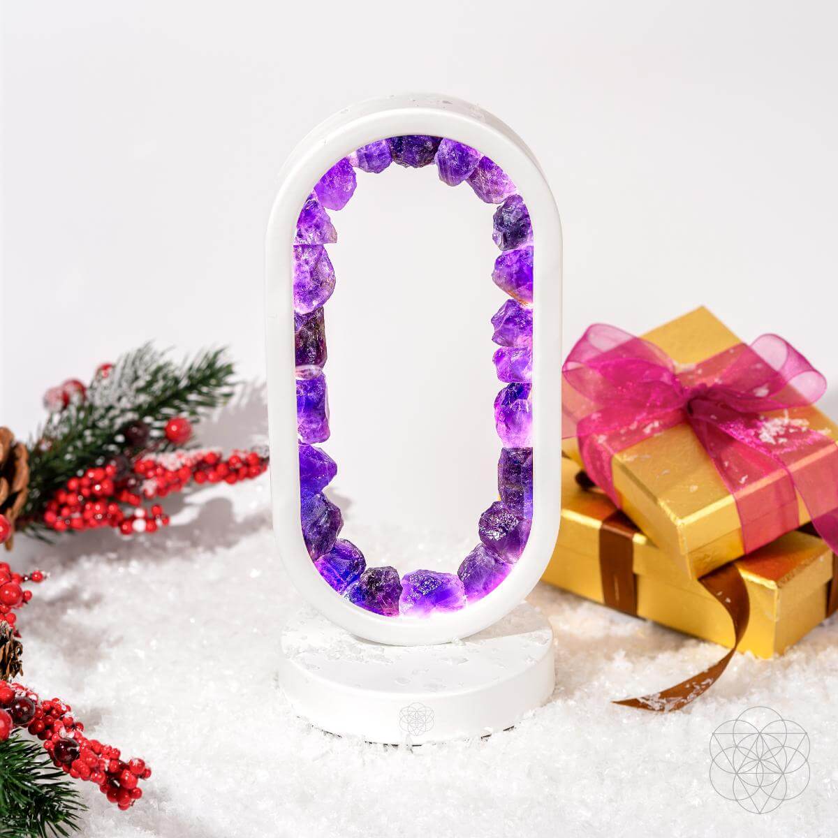 Portal to Peace — Amethyst Lamp for Stress Relief