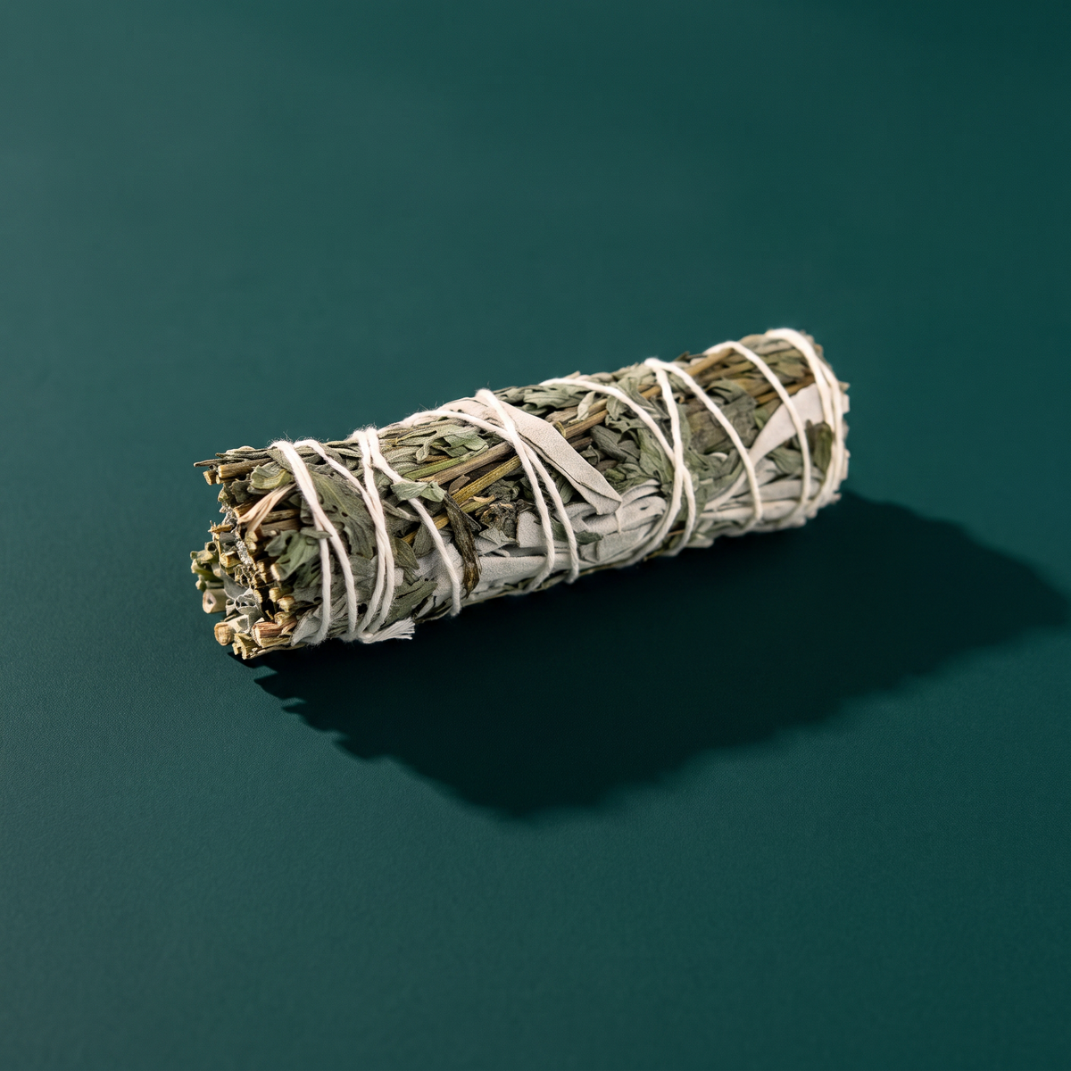Mugwort & Organic White Sage Smudge Stick — Dream Work (4 in.) – product view