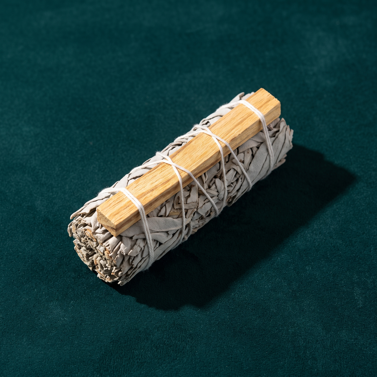 Palo Santo & White Sage Smudge Stick (4 in.) — Cleansing & Calm – product view