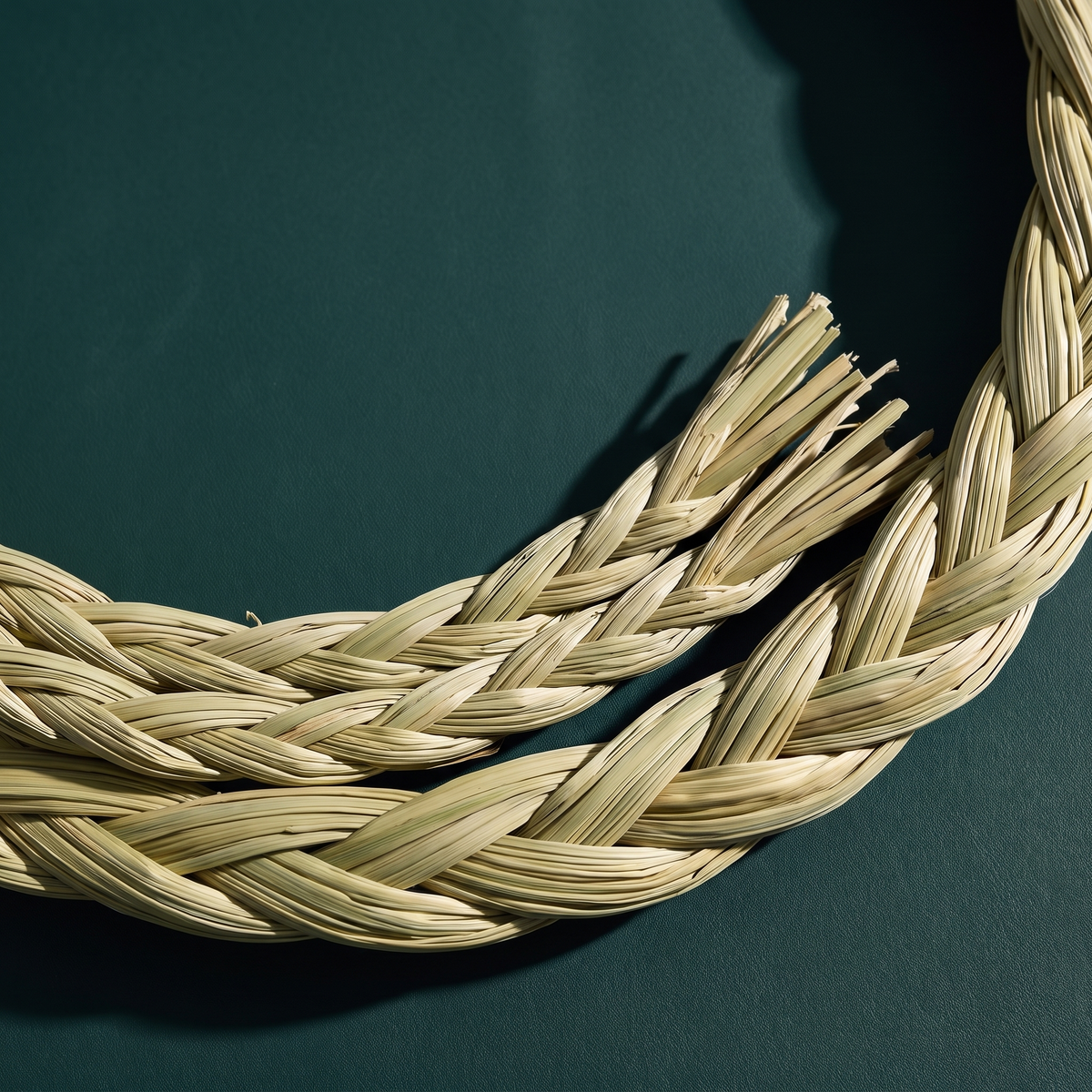 Sweetgrass Braid, 30 in. — Sweet Smoke to Call In Gentle Energy – material detail