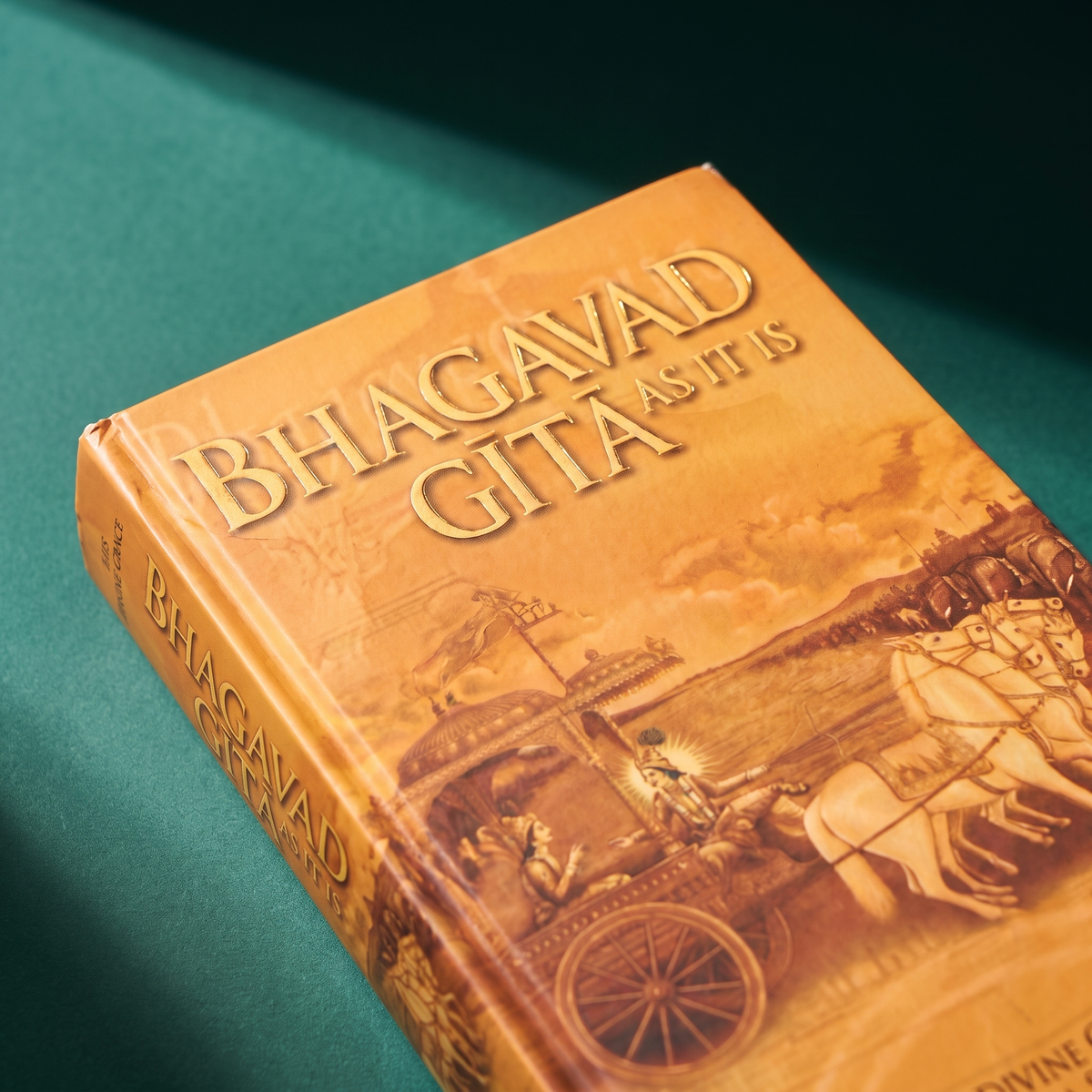 The Bhagavad Gita As It Is — Complete Translation & Commentary – cover detail