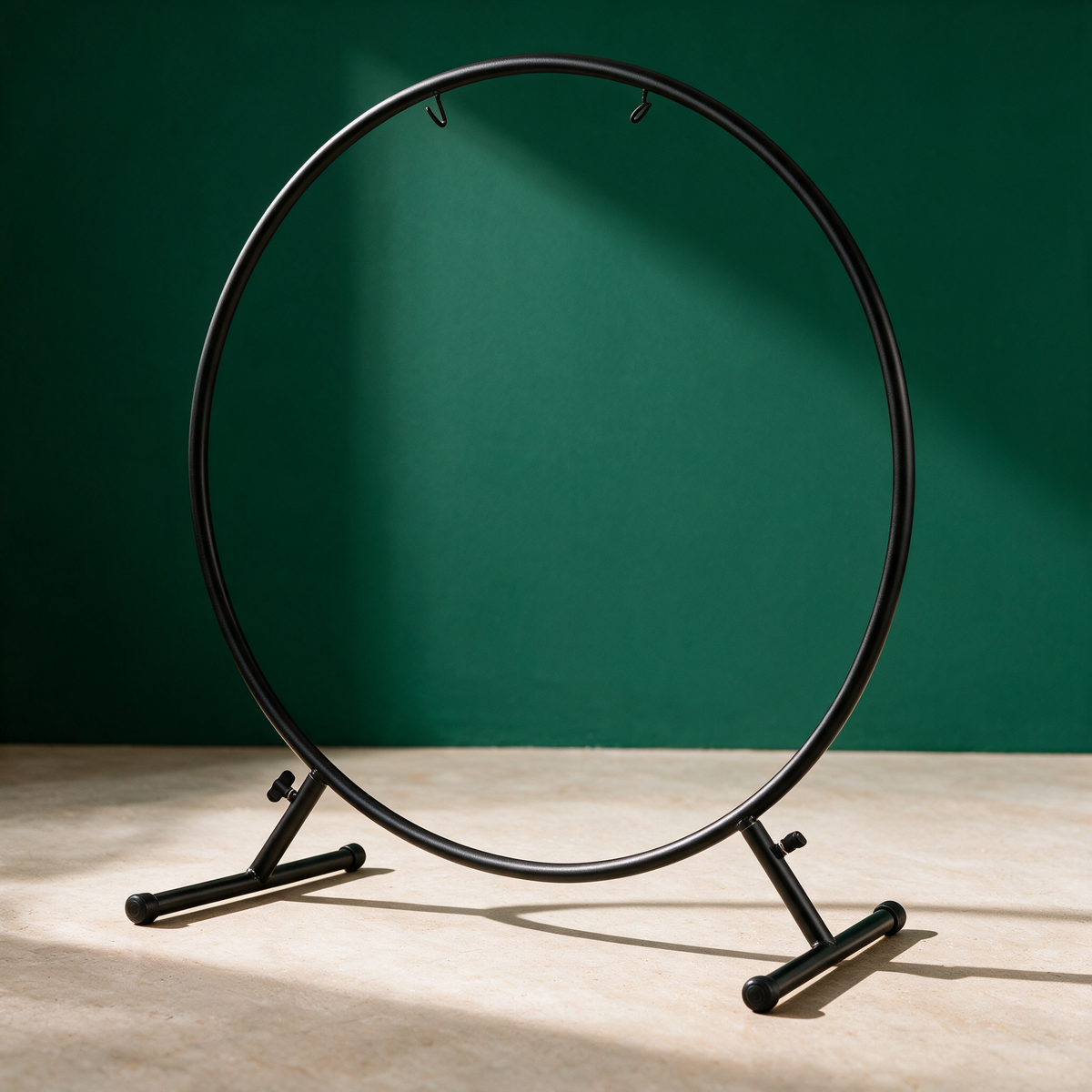 Meinl Sonic Energy Round Gong Stand — Holds Gongs up to 32" – in-use view