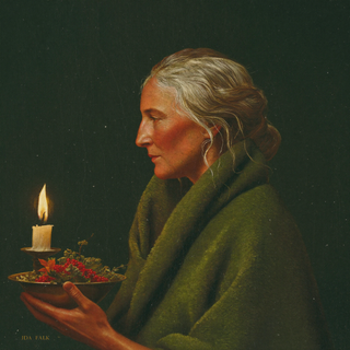 Illustrated portrait of Ida Falk, one of the Temple's editorial quills