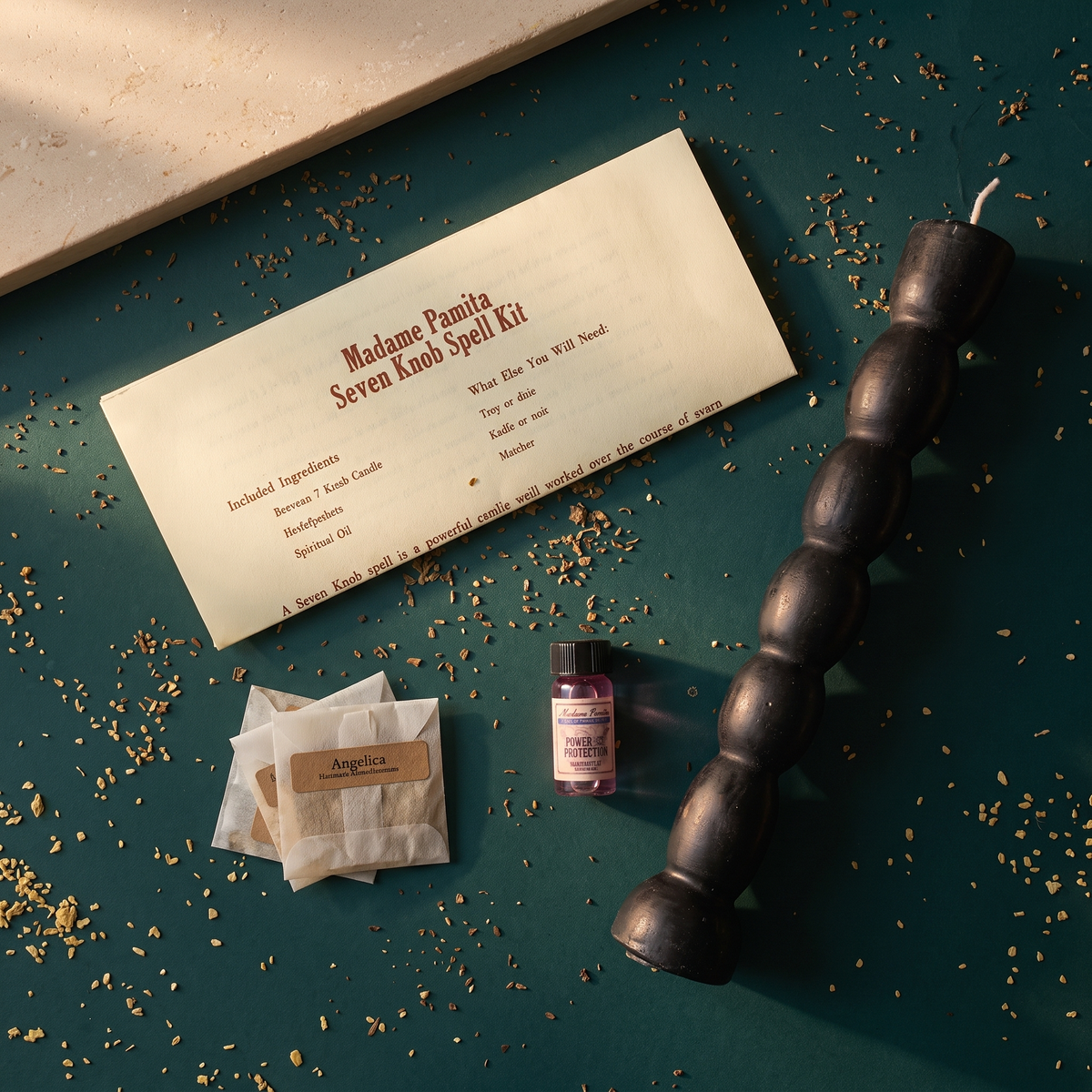 Seven Knob Candle Spell Kit — Seven Days of Focused Magic – strict product correction